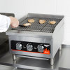 18-inch Cayenne® medium-duty radiant / lava rock charbroiler