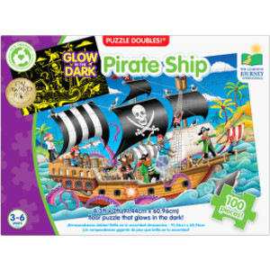 Puzzle Doubles - Glow In The Dark - Pirate Ship