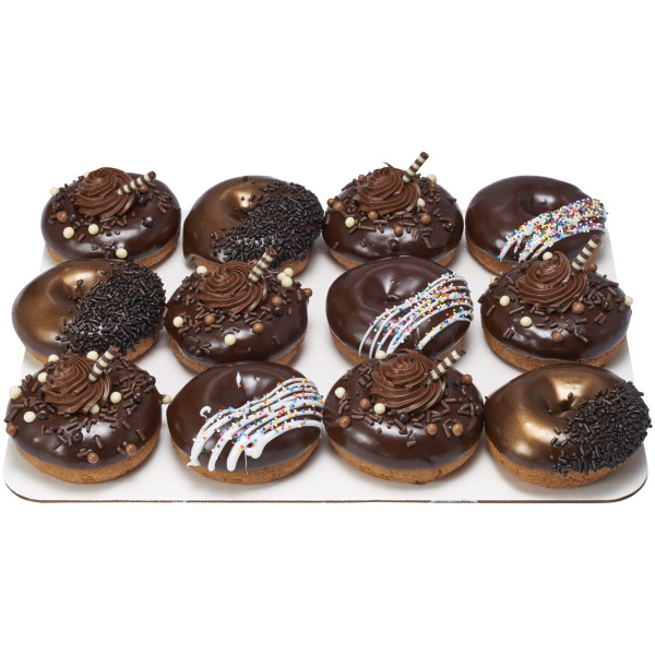 Dark/White Twister Belgian Made Simply™ Chocolate