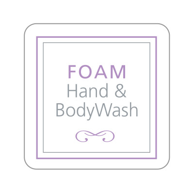 Dispenser Label - Foam Hand & Body Wash