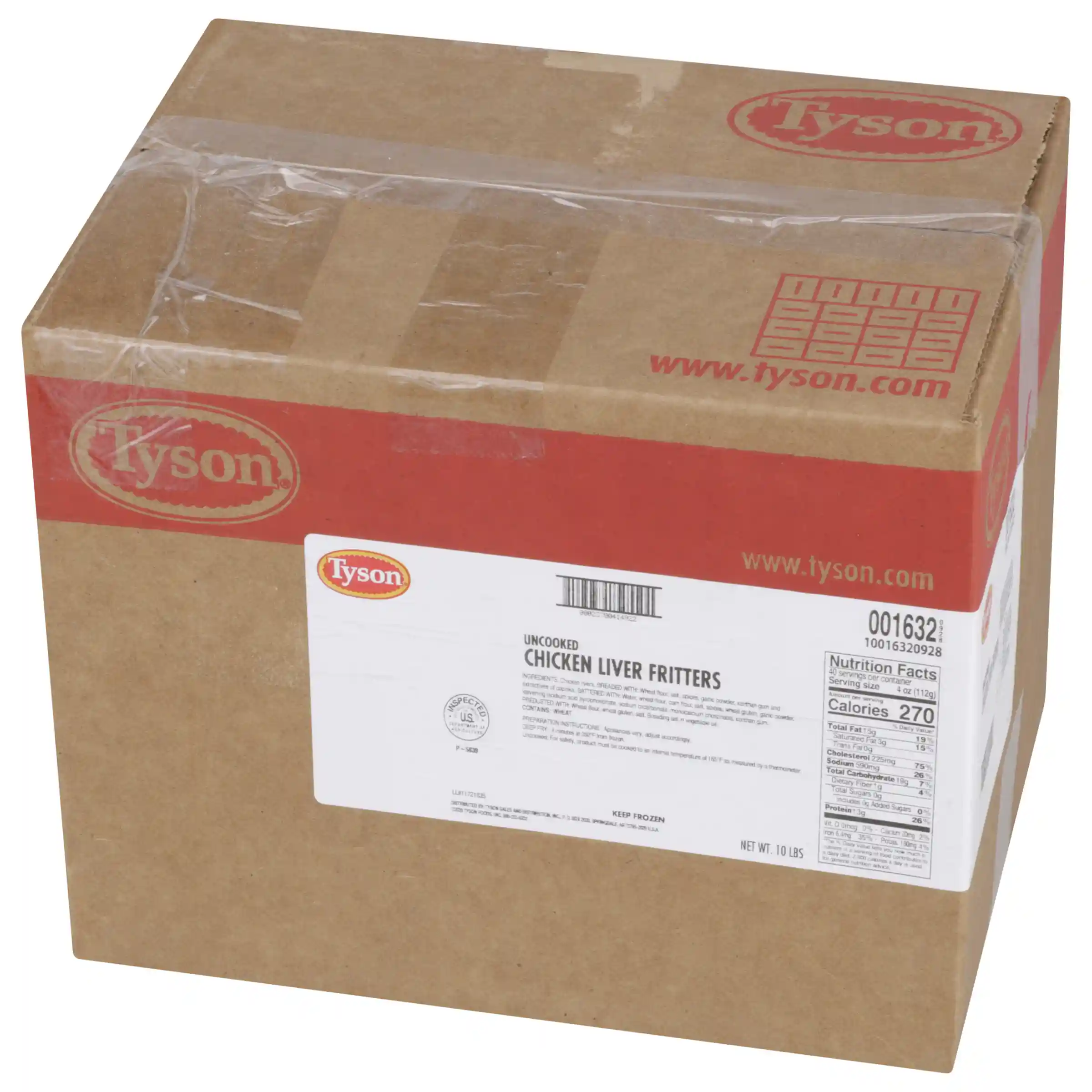 Tyson® Uncooked Chicken Liver Fritters_image_5