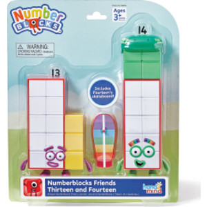 Numberblocks™ Friends Thirteen and Fourteen Figure Pack