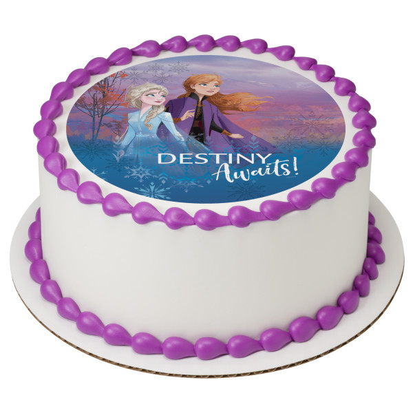 Disney Frozen II Destiny Awaits PhotoCake® Edible Image®