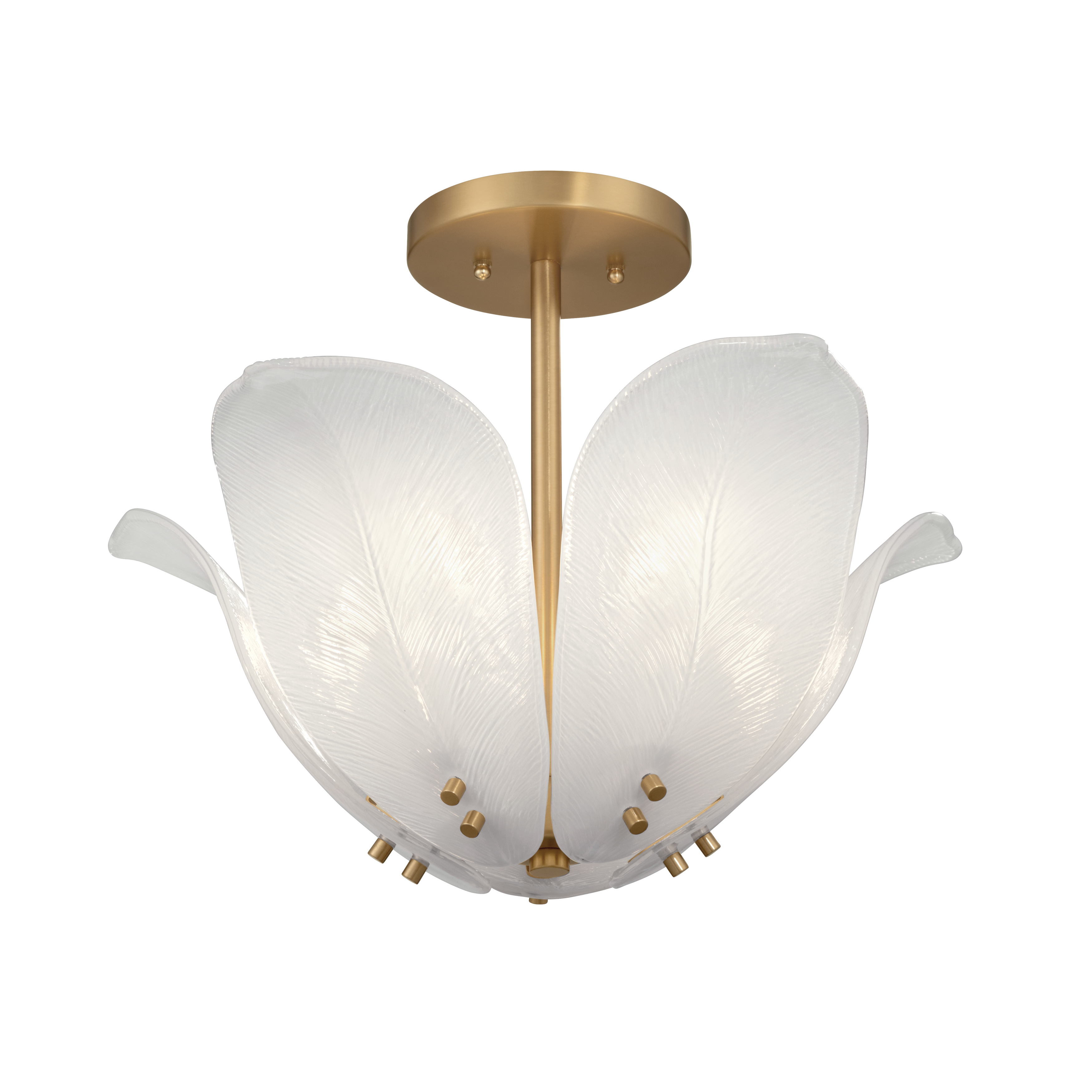 Orchid 18" 5-Light Semi-Flush Mount