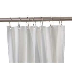 Bobrick, Shower Curtain, 42" W x 72" H, Matte White