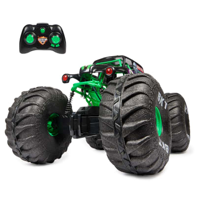 Monster Jam, Official Mega Grave Digger All-Terrain Remote Control Monster Truck, Over 2 Ft. Tall, 1:6 Scale, Kids Toys for Boys and Girls Ages 4 and Up