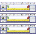 North Star Teacher Resources Christian Primary Traditional Manuscript Desk Plates, 36 Per Pack, 3 Packs NST9022-3