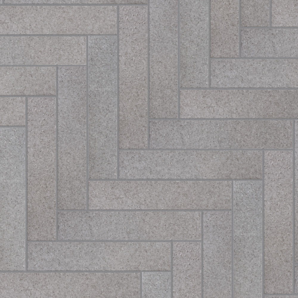 Muretto Grigio Glossy 2x10 Rectangle Porcelain Floor and Wall Digital Pattern