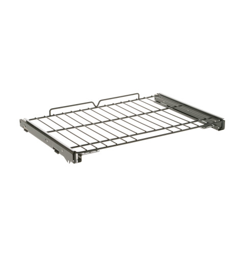Range oven slide rack assembly