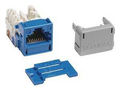 GigaSPEED XL® MGS400 Series Category 6 U/UTP Information Outlets (bulk)  Blue