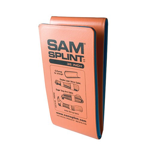 The Seaberg Company ARM SPLINT, SAM RUSBL ORG/BLU (60/CS)