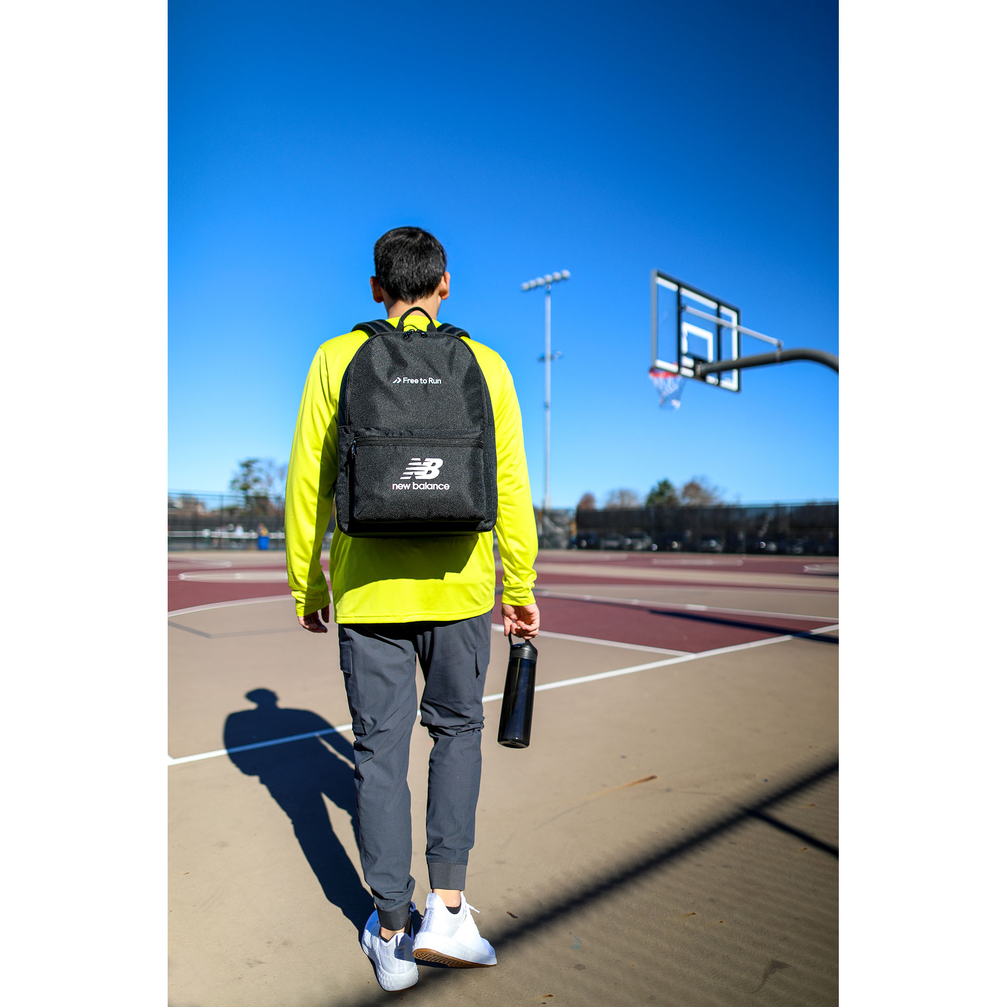 New Balance® Logo Round Backpack-New Balance