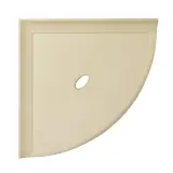 Retrofit Bath Accessoires Matte Sand Flatback 8″ Corner Shelf