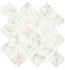 Mythique Marble Altissimo 11×12 Arabesque Mosaic Matte