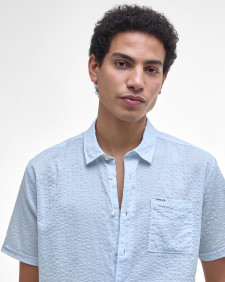 Treeland Short-Sleeved Shirt Bleached Blue