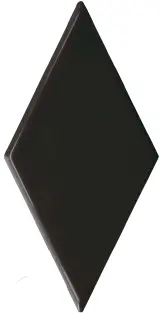 Playscapes Pitch Black 3×6 Harlequin Wall Tile Glossy