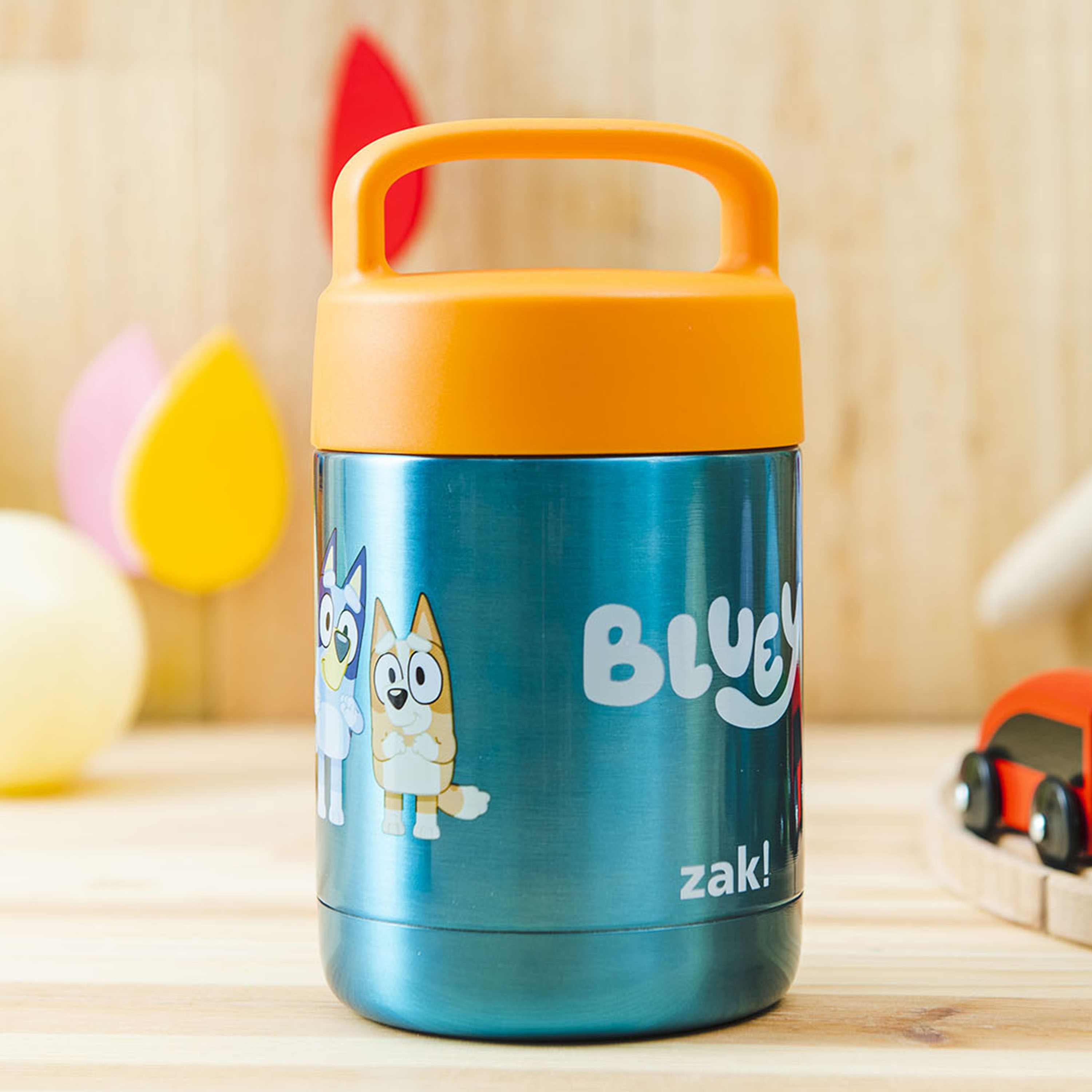 Bluey Reusable Vacuum Insulated Stainless Steel Food Container, Bluey and Friends slideshow image 7
