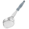 4-ounce one-piece heavy-duty perforated oval Spoodle® utensil with gray nylon handle
