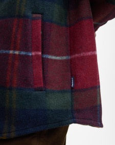 Overshirt Chapter a quadri Winterberry Tartan