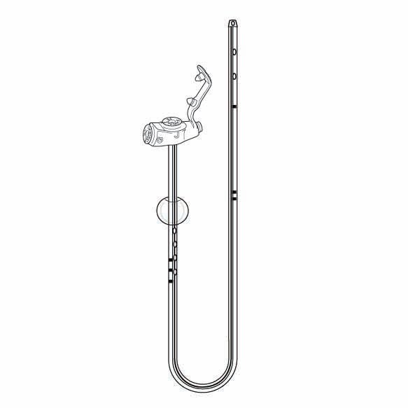 Mic-Key® Low-Profile Transgastric-Jejunal Feeding Tube, 18 Fr., 30 cm