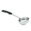 8-ounce solid round Spoodle® utensil with black Grip ‘n Serv® handle