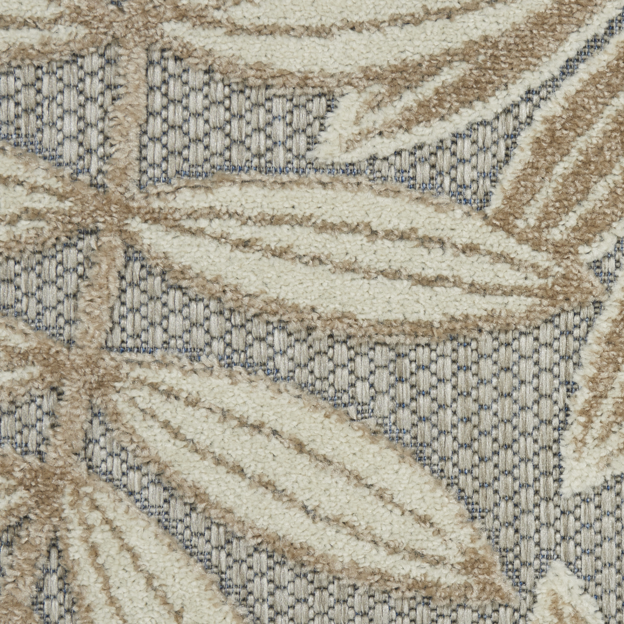 Nourison Aloha 2'3" x 10' Natural Tropical Rug