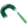 Carlisle, Sparta Spectrum, 11.5in, Color Coded Clean-In-Place Hook Brush, Polyester Bristles, Green