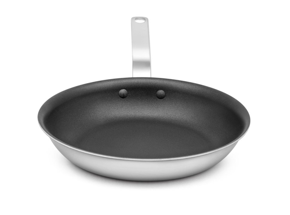 10-inch Tribute® 3-ply fry pan with CeramiGuard® II nonstick coating and plated handle
