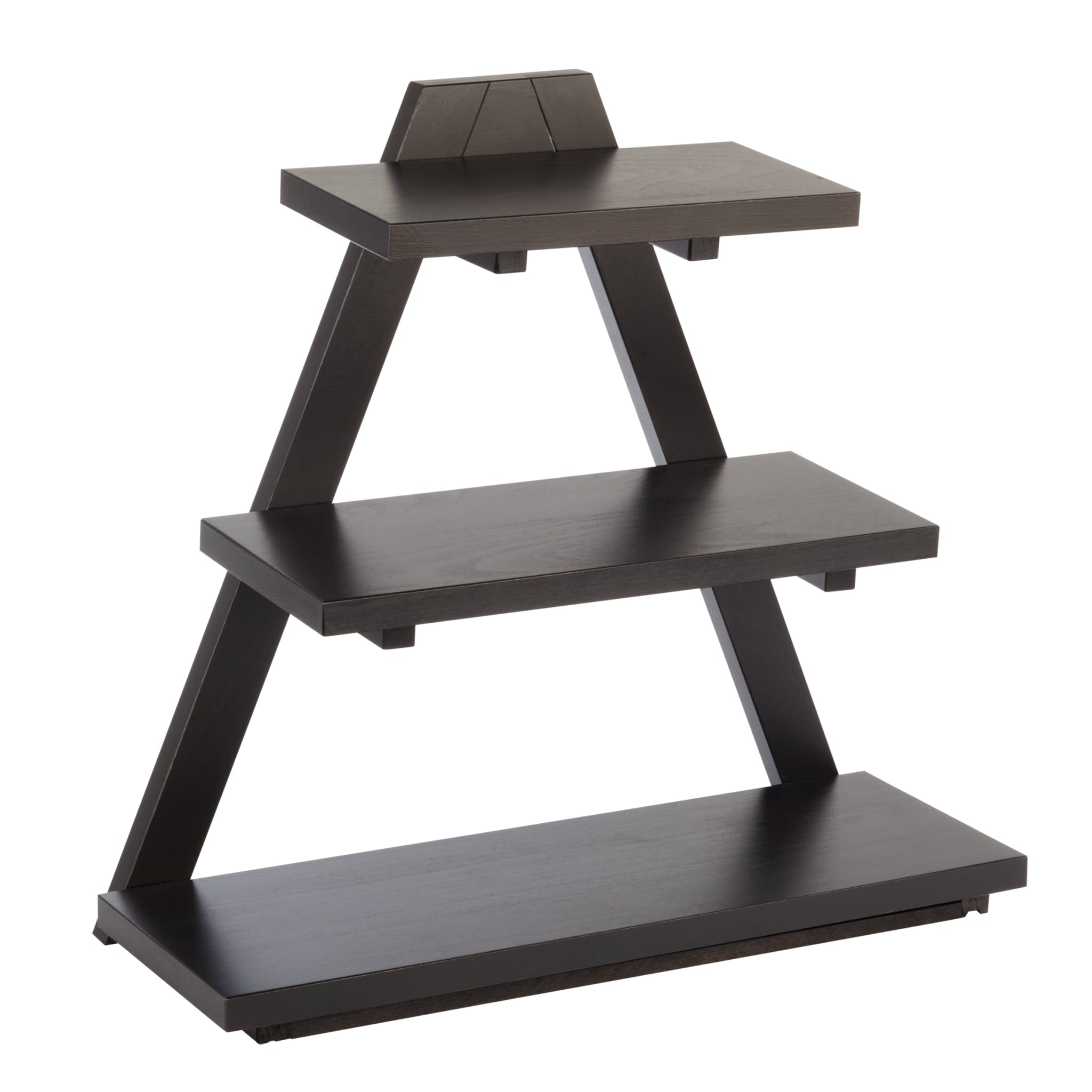 Triangle Buffet Stand, 3-Tier