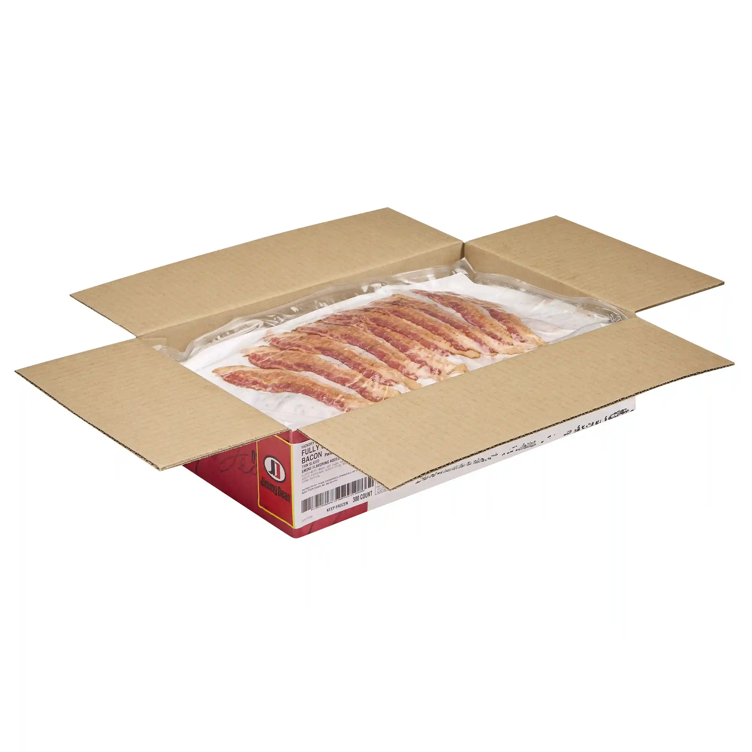 Jimmy Dean® Fully Cooked Hickory Smoked Thin Bacon Slices_image_4