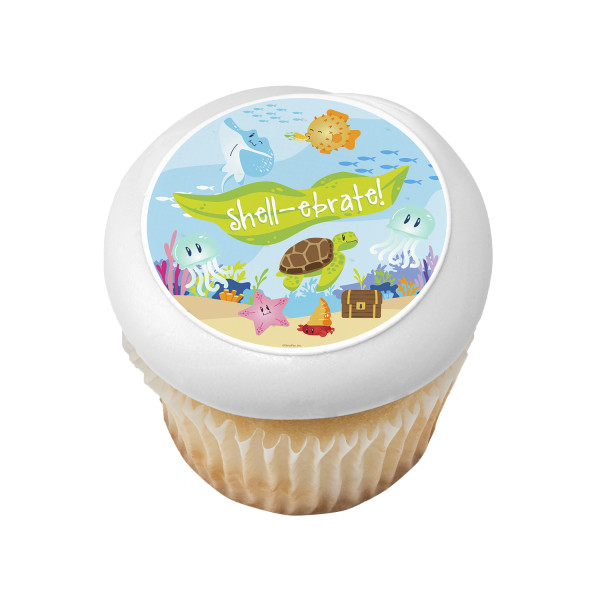 Shell-ebrate Summer PhotoCake® Edible Image®