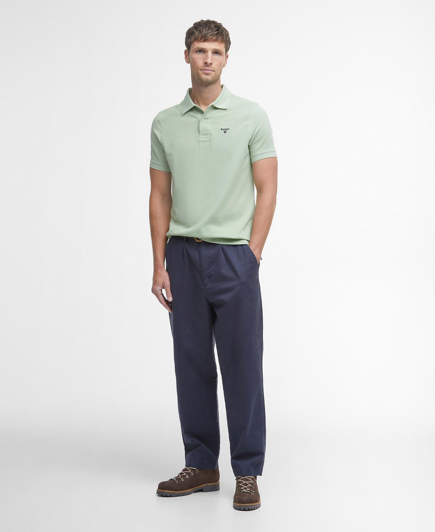 Lightweight Sports Short-Sleeved Polo Shirt image number 1