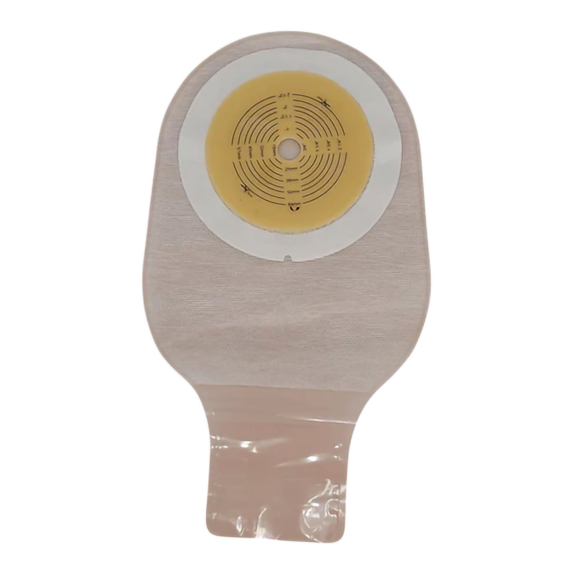 Safe N Simple POUCH, OSTOMY 1PC EXT STD BGE CRVD CLSR 12" (10/BX 8BX/CS)