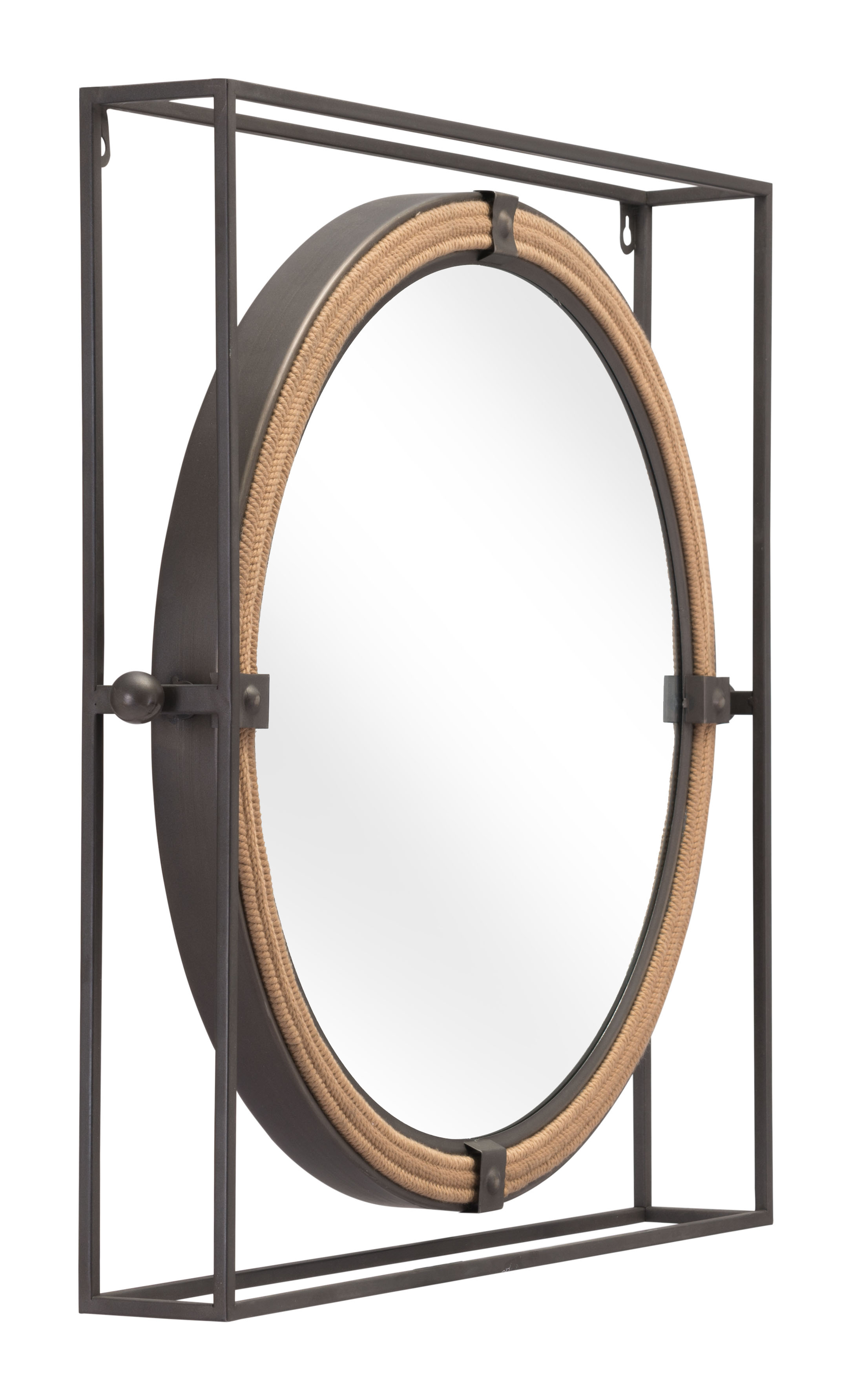 Capell Mirror Antique Gray product image