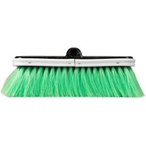 Carlisle, Flo-Pac, 10in, Flo-Thru Brush with Flagged Bristles, Nylex Bristles, Green