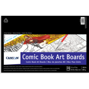 Artist Series Comic Board, 24 Sheet, 11X17 inch, 1 Count