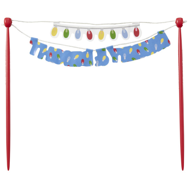Merry & Bright Banner Layon