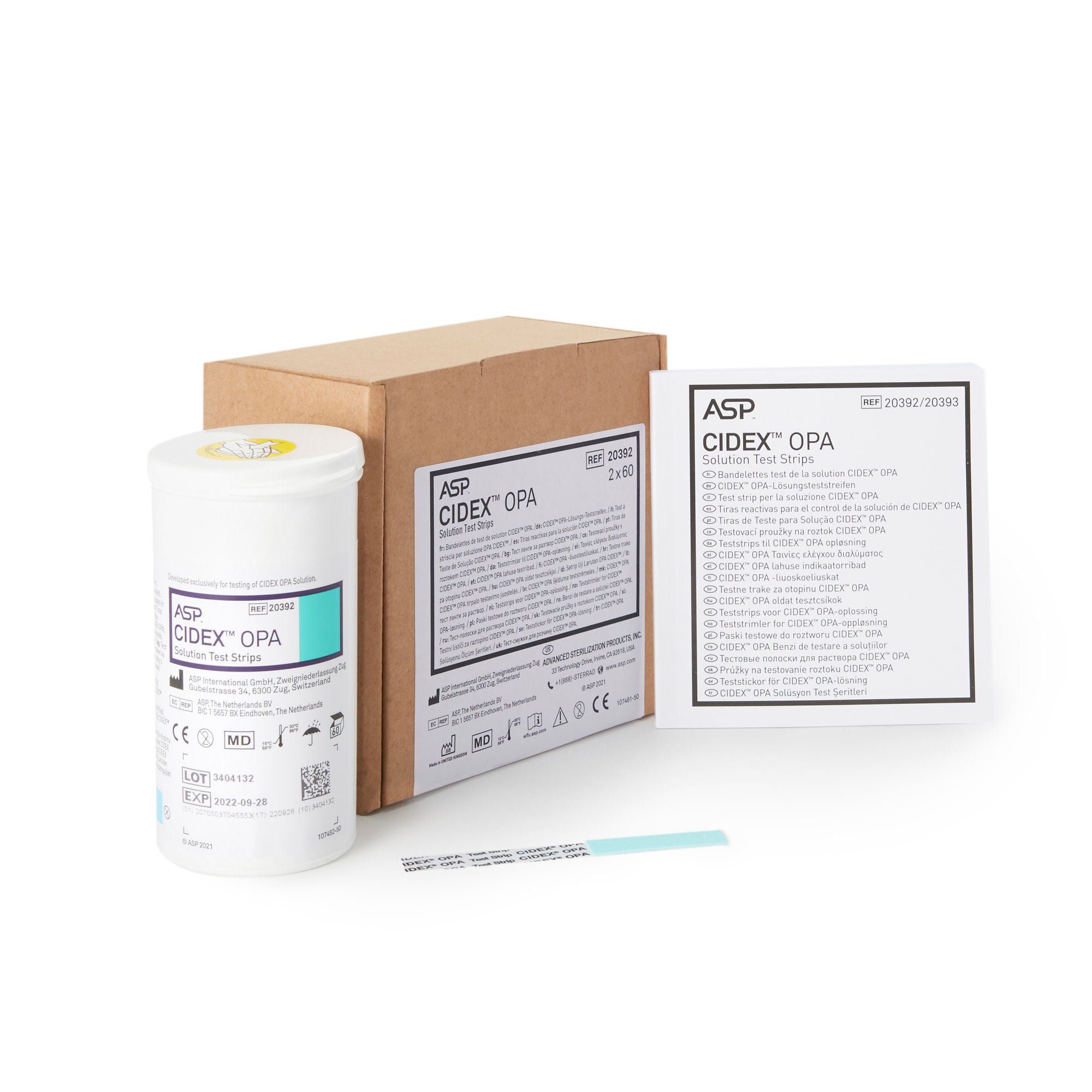 Cidex® OPA Concentration Indicator Test Strips