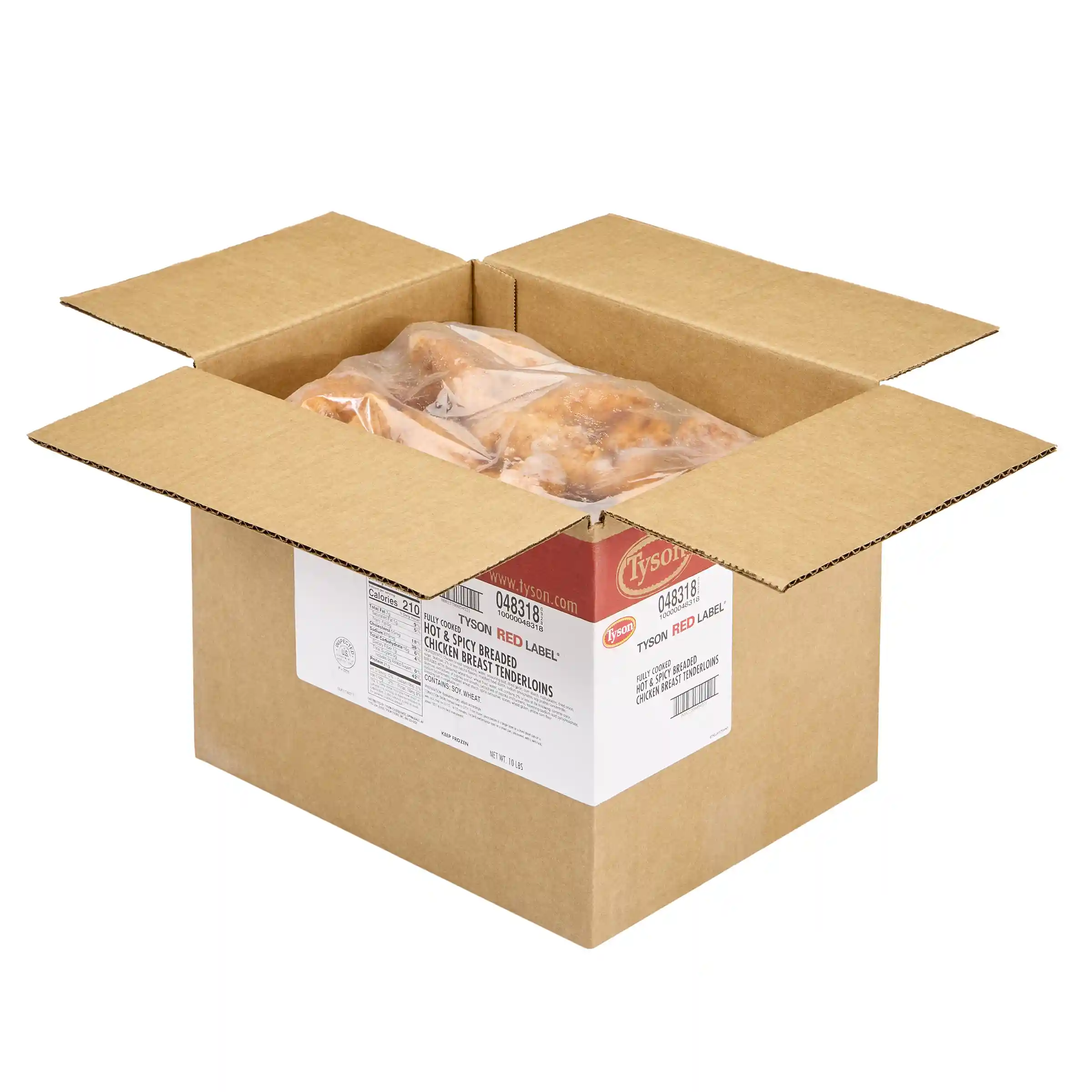 Tyson Red Label® Fully Cooked Breaded Hot & Spicy Chicken Tenderloins_image_4