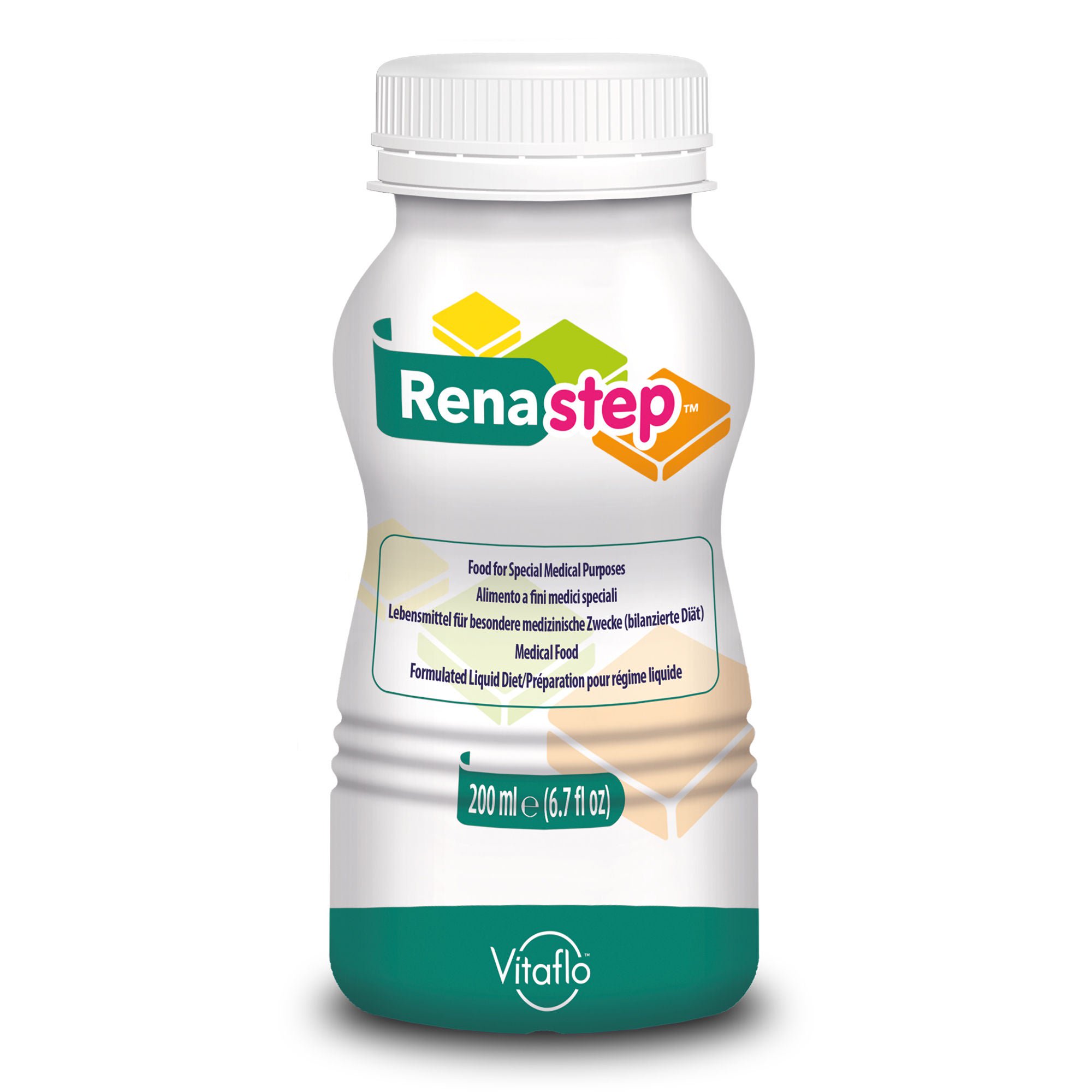 Renastep™ Pediatric Renal Medical Food, Vanilla, 6.7-ounce bottle