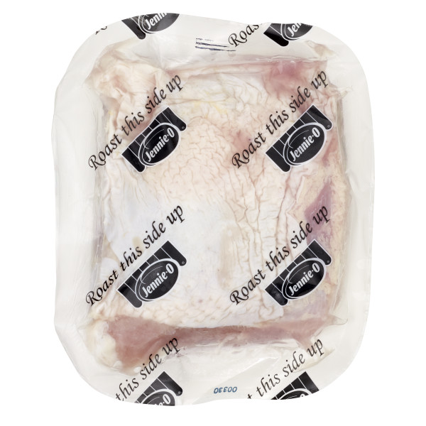 JENNIE-O(r) No Antibiotics Ever All Natural Turkey Breast Roast, Skin-On, 4 pc . C1CB - Front Center Inner Pack (Hi Res)