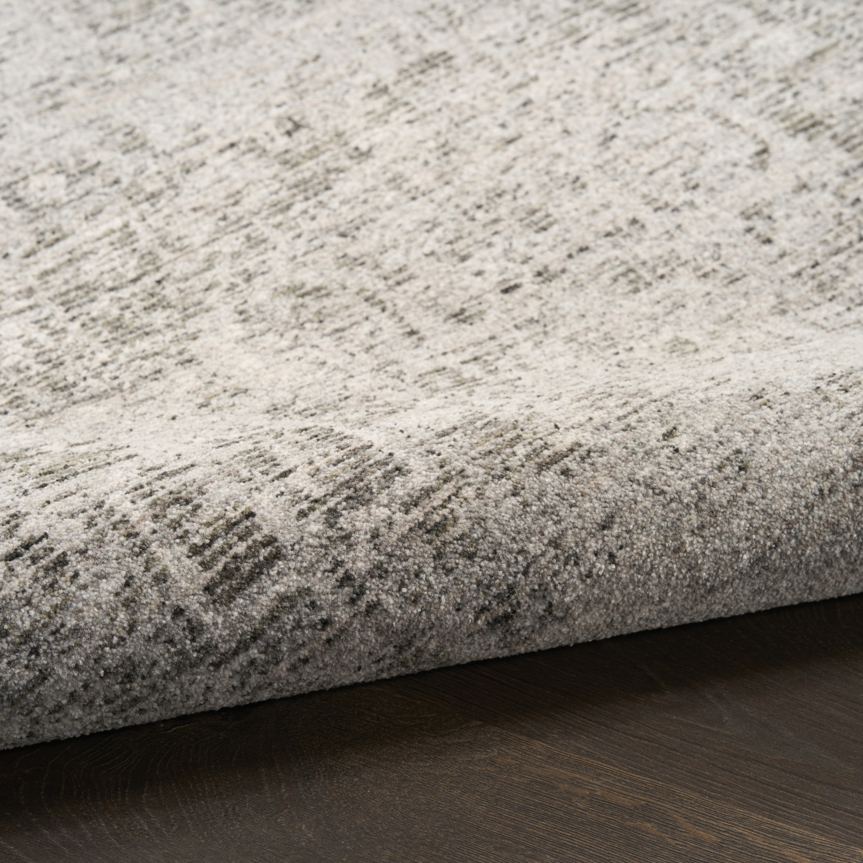 DKNY Pure Shades 4' x 6' Grey Vintage Indoor Rug