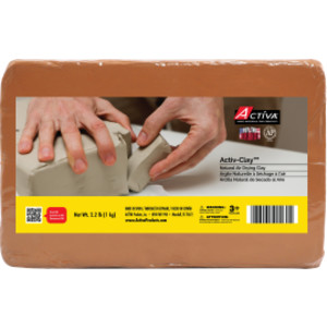 Activ-Clay&trade; Air-Dry Clay, Terracotta, 2.2 lb