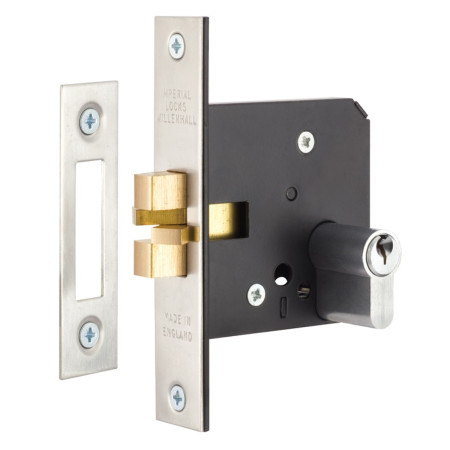 760 Series Sliding Door Double Cylinder Mortice Lock with 57mm Backset