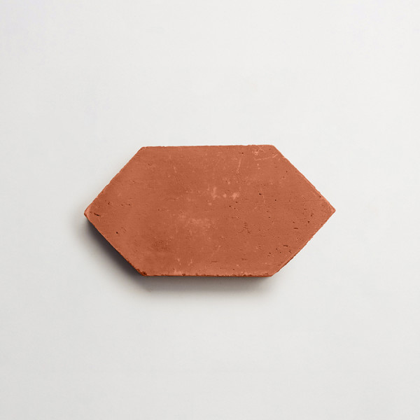 belgian reproduction | flemish red | terracotta | petite hex 