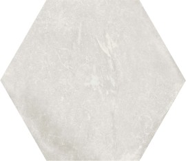 Solstice Winter White 8″ Hex Field Tile