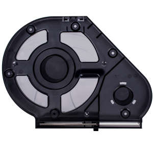 SAJR3090TBK, San Jamar, Reserva, Jumbo Bath Tissue Dispenser, Black Translucent