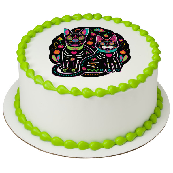 Día de los Muertos Pet PhotoCake® Edible Image®