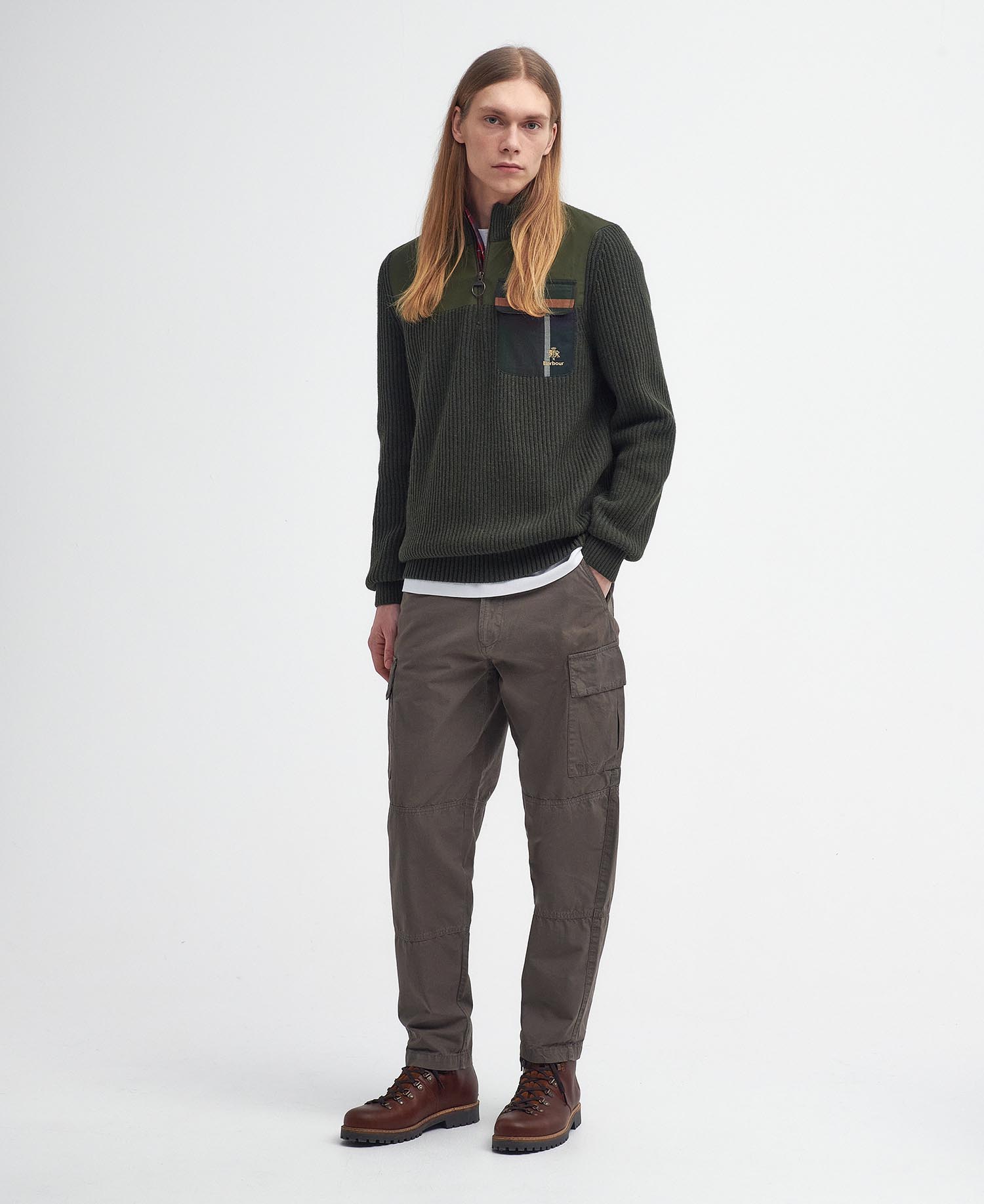 Barbour x Baracuta Pullover Miller Half-Zip image number 1