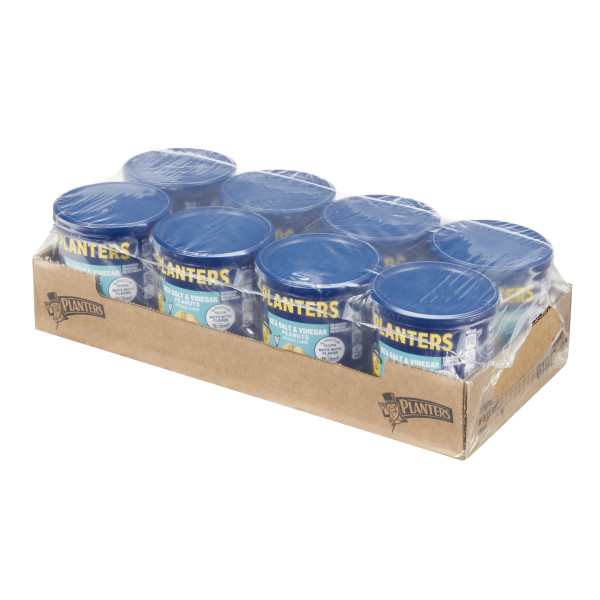 PLANTERS(r) Sea Salt And Vinegar 8/6oz . C1RA - Front Right Closed Case (Hi Res)